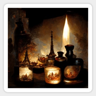 France as Petrus Van Schendel Drawings - 01 Sticker